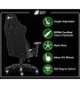 Beast Fabric Gaming Chair in Black & White Colour