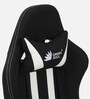 Beast Fabric Gaming Chair in Black & White Colour