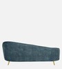Beato Velvet Chaise Lounger in Light Teal Colour