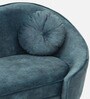 Beato Velvet Chaise Lounger in Light Teal Colour