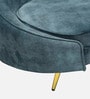 Beato Velvet Chaise Lounger in Light Teal Colour Beato Velvet Chaise Lounger in Light Teal Colour
