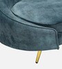 Beato Velvet Chaise Lounger in Light Teal Colour