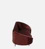 Beato Velvet Chaise Lounger in Wine Red Colour