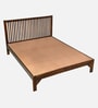 Beaune Sheesham Wood King Size Bed In Provincial Teak Finish
