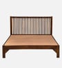 Beaune Sheesham Wood King Size Bed In Provincial Teak Finish
