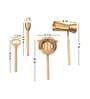 Beaute Gold Stainless Steel (Set of 4) Bar Tool Set