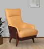 Beautiful Leatherette 1 Seater Chair in Camel Colour