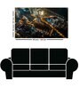 Beautiful City View of Night Multicolour Canvas Art Print