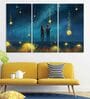 Beautiful Couple Multicolour Canvas (Set of 3) Art Panels