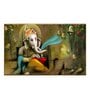 Beautiful Divine Ganesha Multicolour Canvas Art Print