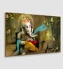 Beautiful Divine Ganesha Multicolour Canvas Art Print