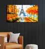 Beautiful Eiffel Tower Katana Art Print