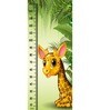 Beautiful Giraffe in Multicolour Height Chart