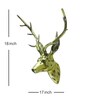 Beautiful Gold Deer Wall Head Faux Animal Bust
