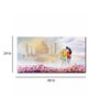 Beautiful Love Couple Scenery Canvas Printed Painting with Wood Frame