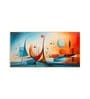 Beautiful Modern Abstract Glass Finish Horizontal Wall Art