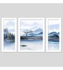 Beautiful Nature Modern MDF Art Panels Set of 3