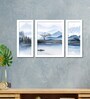Beautiful Nature Modern MDF Art Panels Set of 3