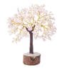 Beautiful Rose Quartz Clusters Wish Tree Stone Table Accent