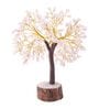 Beautiful Rose Quartz Clusters Wish Tree Stone Table Accent