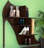 Beautiful Sandal Shape Designer Wooden Wall Shelf