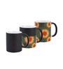 Yellow Sunflower print 350 ml Ceramic Magic Coffee Mug