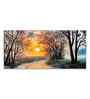 Beautiful Sunset Scenery Premium Wall Painting