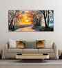 Beautiful Sunset Scenery Premium Wall Painting
