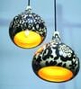 Beautiful Traditional Art Hand Paining Hanging Combo Lamp