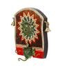 Beautiful Wooden Panel With Sun Motif