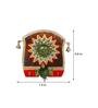 Beautiful Wooden Panel With Sun Motif