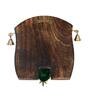 Beautiful Wooden Panel With Sun Motif