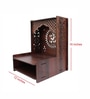 Beautiful Wooden Pooja Stand for Home Pooja Mandir for Wall Mounted with LED Spot Light