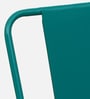 Becky Metal Bar Stool In Turquoise Colour