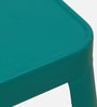 Becky Metal Bar Stool In Turquoise Colour