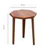 Brown Bed Side Table Stool For Bedroom