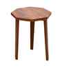Brown Bed Side Table Stool For Bedroom