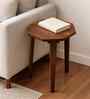Brown Bed Side Table Stool For Bedroom