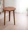 Brown Bed Side Table Stool For Bedroom