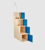 Combi Bunk Bed in Sky Blue Colour with Drawer Storage & Study Table