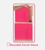 Combi Bunk Bed in Pink Colour with Drawer Storage & Study Table