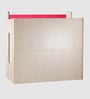 Combi Bunk Bed in Pink Colour with Drawer Storage & Study Table