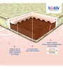 Beddy Blossom 72x36x4 inch Coir Single Mattress (With 1 Free Pillow)