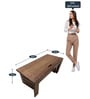 Beddy Portable Table in Teak Finish