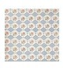Blue Floral 144 TC Cotton King Size  Bedsheet With 2 Pillow Cover