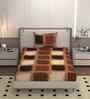 Brown 250 Tc Cotton Bedsheet With 1 Pillow Covers