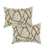 Beige 250 Tc Cotton Bedsheet With 2 Pillow Covers