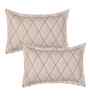 Pink 250 Tc Cotton Bedsheet With 2 Pillow Covers