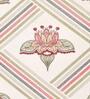 White Floral 144 TC Cotton King Size  Bedsheet With 2 Pillow Cover