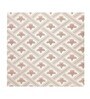 White Floral 144 TC Cotton King Size  Bedsheet With 2 Pillow Cover